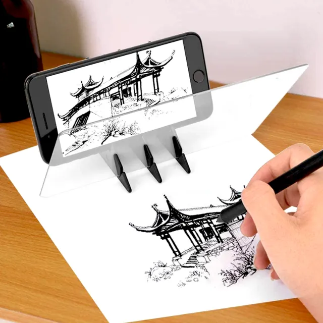 Projector for drawing from mobile phone