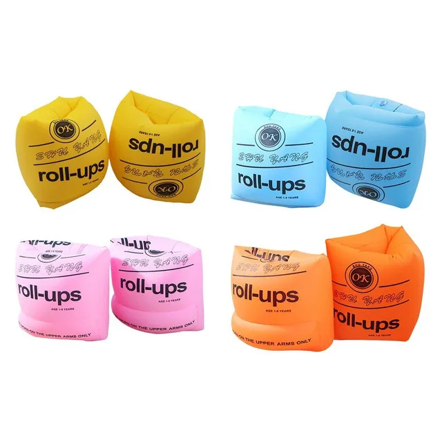 Children's single-color inflatable sleeves