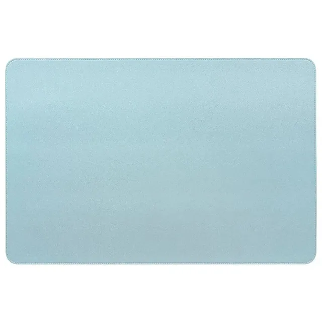Table mat made of artificial leather - large mouse mat, keyboard and other office supplies