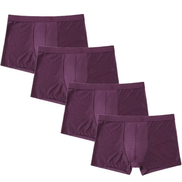 Men's boxer shorts - set of four in different colours