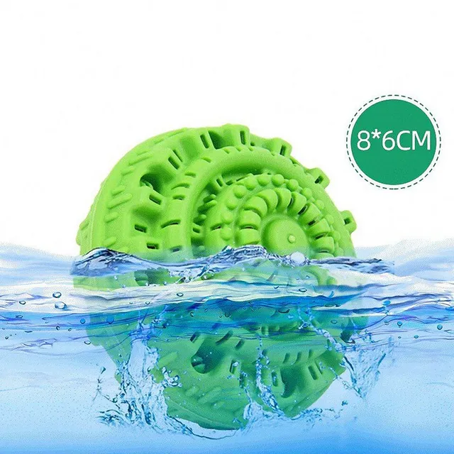 Reusable washing machine dirt ball