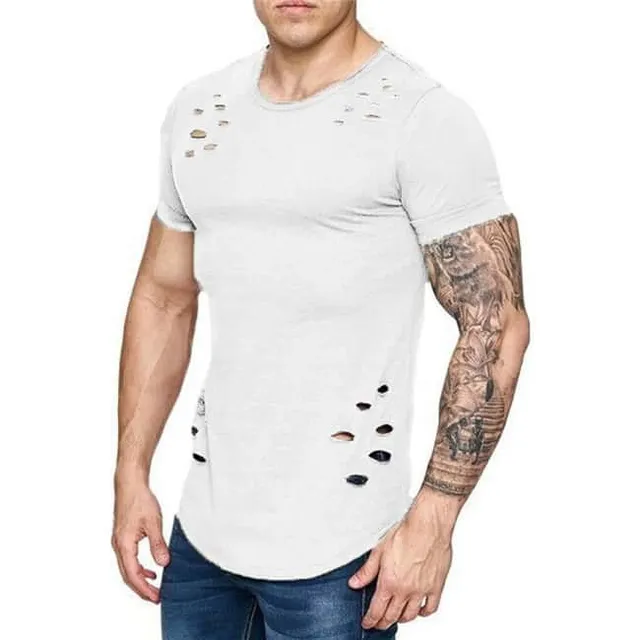 Stylish men's torn shirt