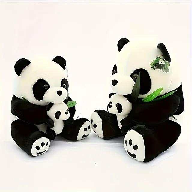 Teddy Pandas Bamboo and babies pandas - pets and pillows