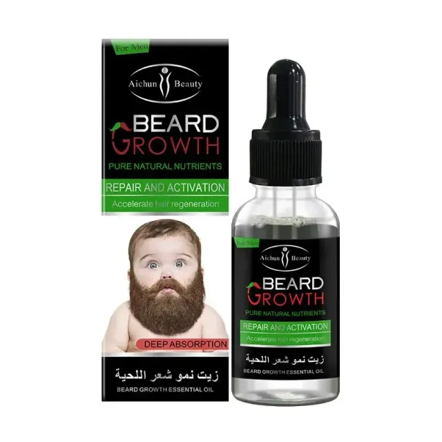 Beard growth serum