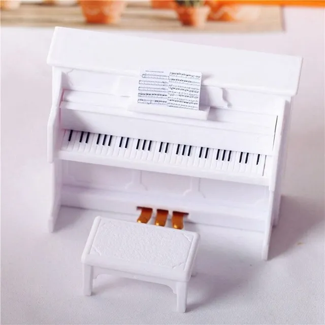 Dřevěný klavír pro panenky