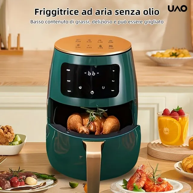 Large capacity multifunctional electric fryer