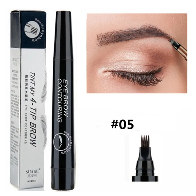 4-point waterproof eyebrow pen