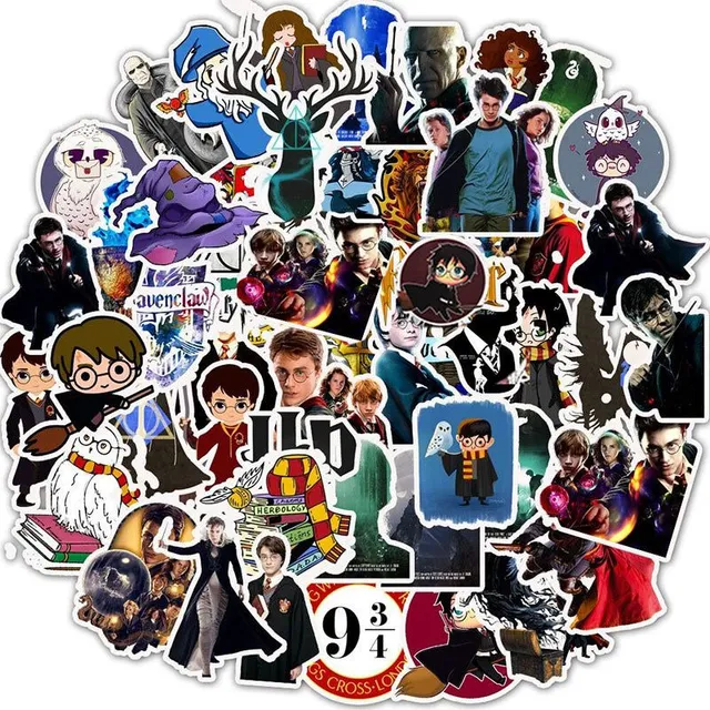 50 de stickere Harry Potter