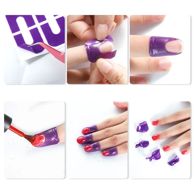 Protective tape for nail painting