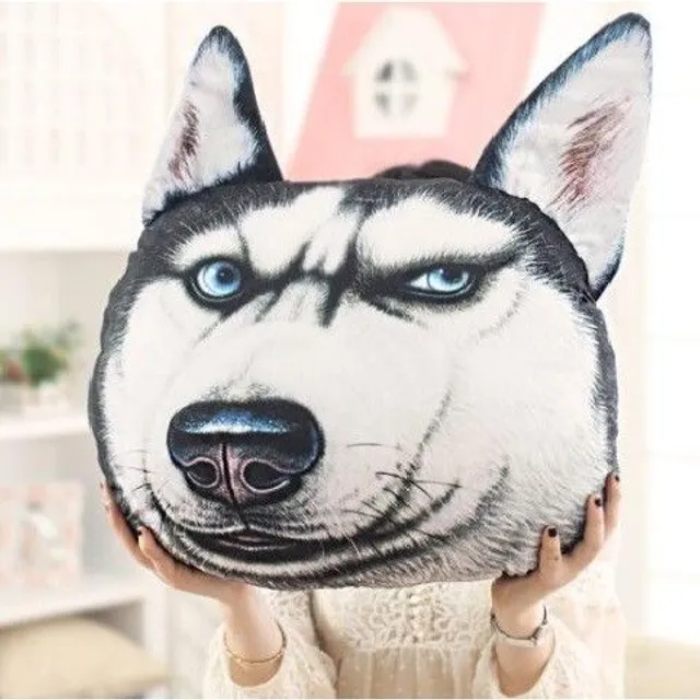 Cotton pillow - dog J479