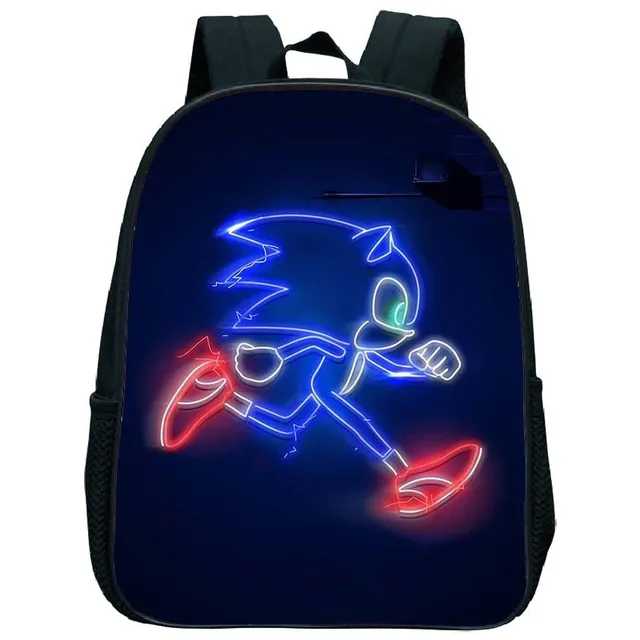 Dětský nepromokavý batoh s motivem Sonic