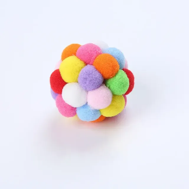 Handmade cheerful balls for cats - accessories for pets