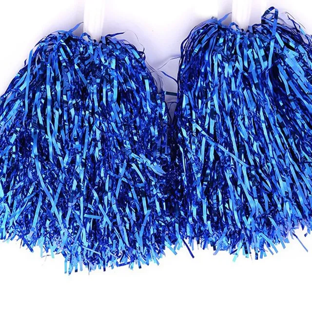 Pompons pour cheerleaders ou majorettes - plusieurs couleurs au choix