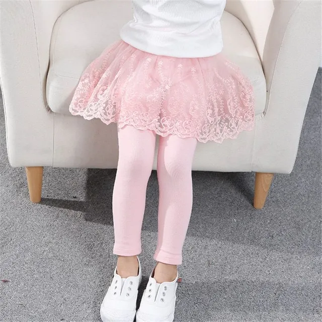 Children's leggings with dress