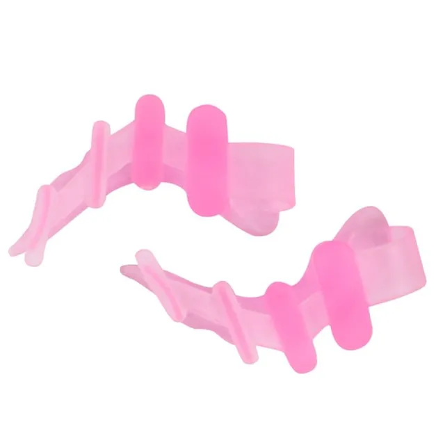 Relaxing silicone finger separators