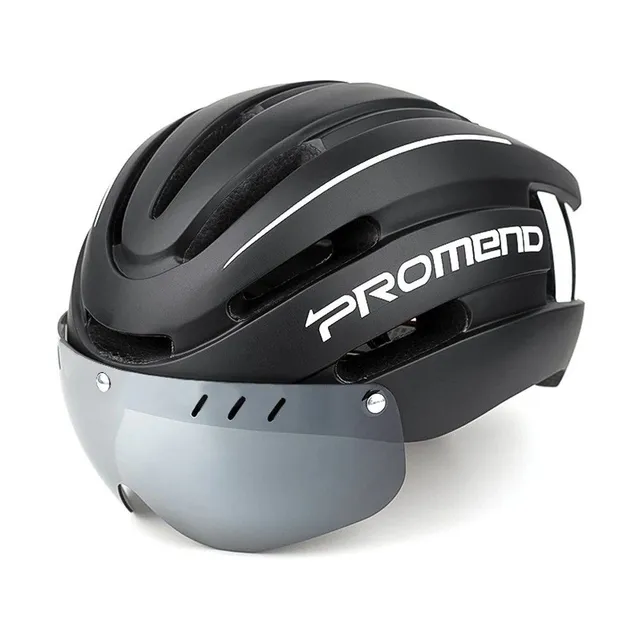 Cycling helmet with glasses 57 - 62 cm