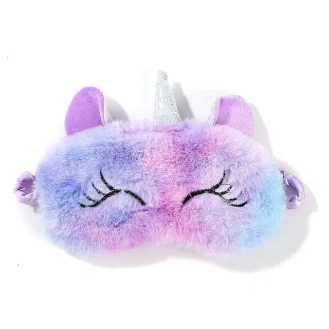 Cute Teddy Mask for Sleeping - Unicorn B