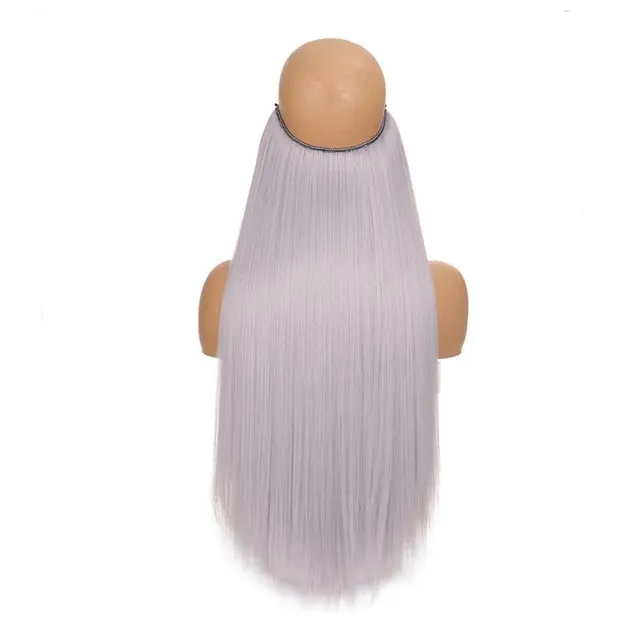 Synthetic hair extensions