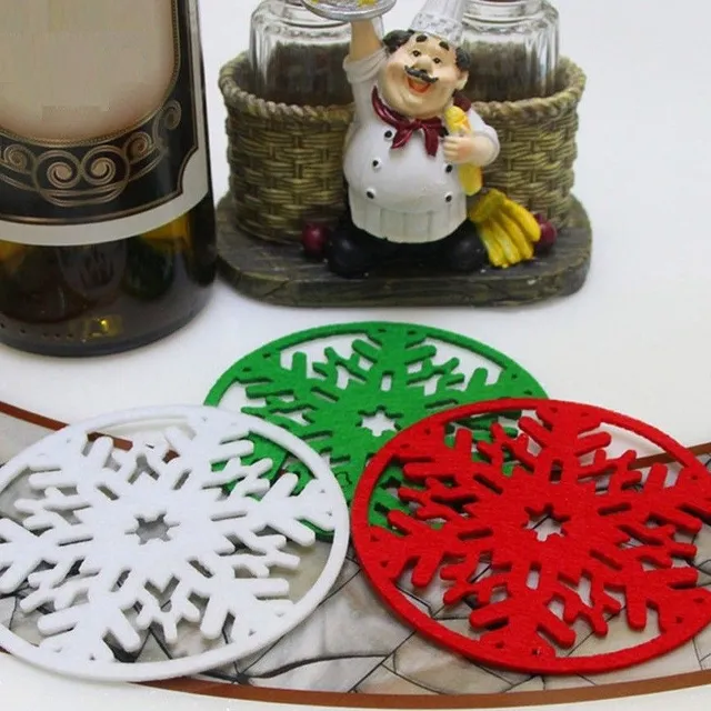 Christmas coasters 2 pcs