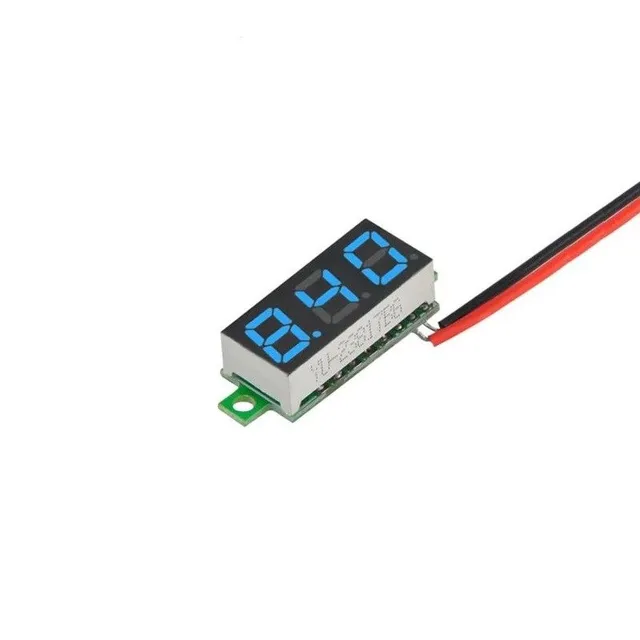 LED digitálny voltmeter 0-00V čierna Connelly