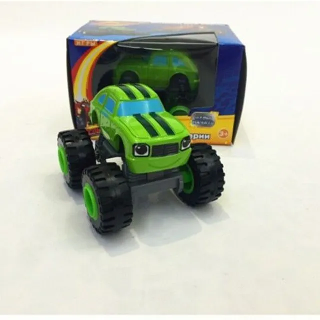 Monster truck toy car - more colours biela