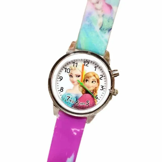Girl's glowing wrist watch | Ice Kingdom