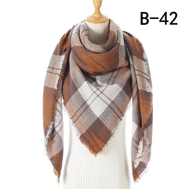Women's stylish warm comfortable long scarf Lonny b42