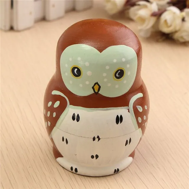 Owl pattern mattress - 5 pieces