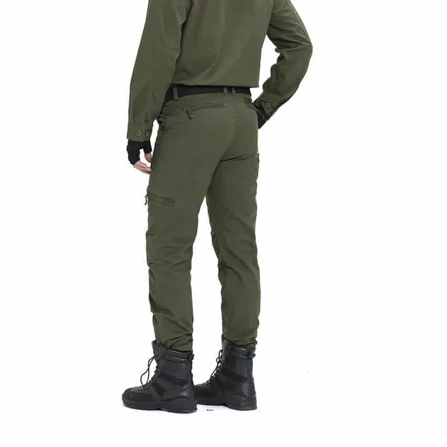 Pantaloni eleganti da uomo dell'esercito