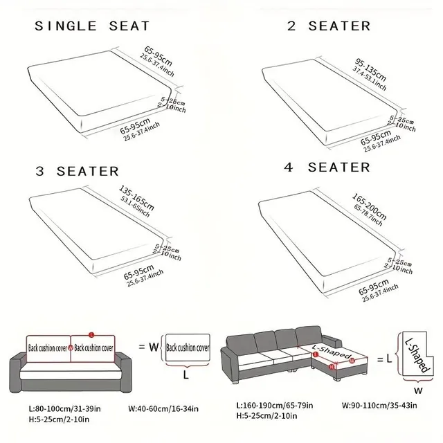 Jacquard elastic seat cover