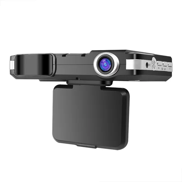 Car camera and radar detector 2v1