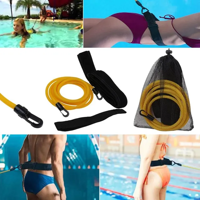 Adjustable Swimming Training Elastic Treadmill