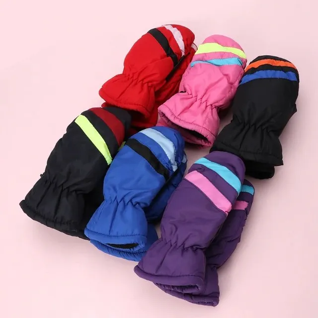 Children's winter mittens - 6 colours