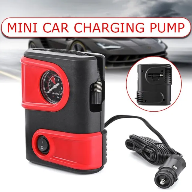 Mini Small Car Compressor Inflatable Manometric Pump