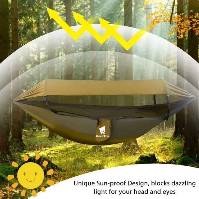 Outdoor 3in1 hammock with mosquito net