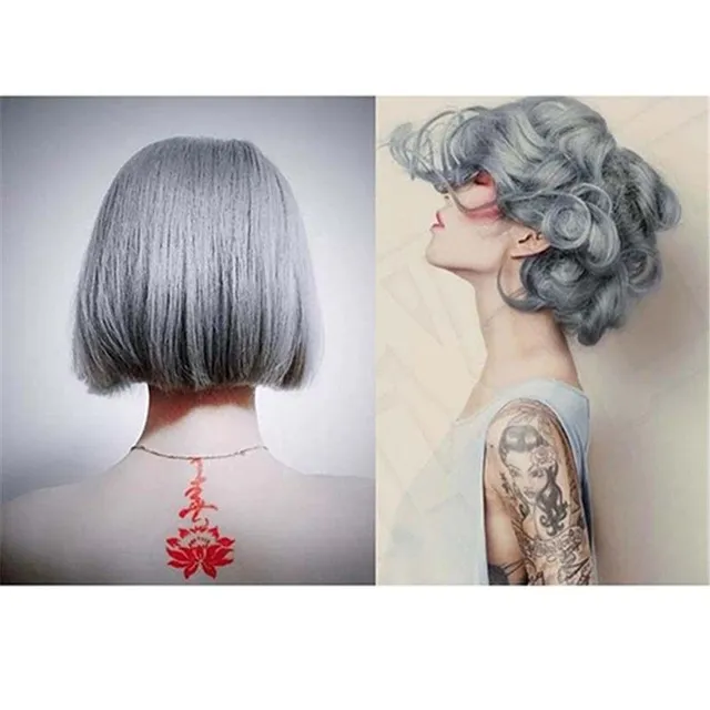 Grey hair color