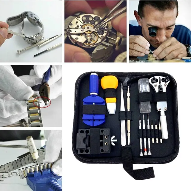 Narzędzia do naprawy zegarków i małych przyrządów