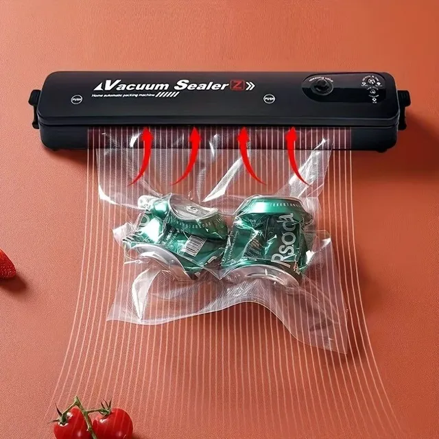 Automatic Food Vacuum Packing Machine With Bag Storage Compartment, Vacuum Food Storage Machine