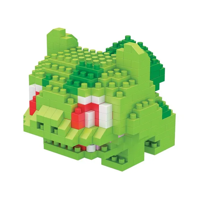 Dětská stavebnice Pokémon - postavička z kostek