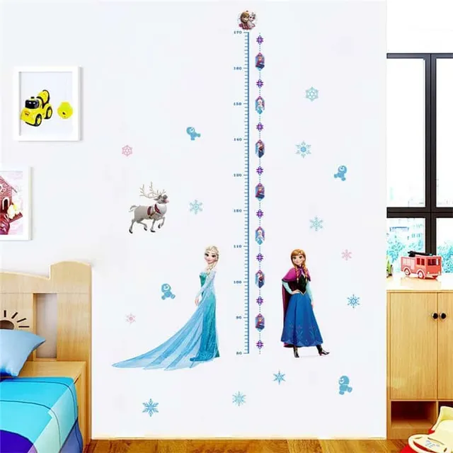 Wall sticker Elsa Anna | Ice Kingdom