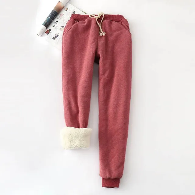 Pantaloni de iarnă din casmir pentru femei Eskimo