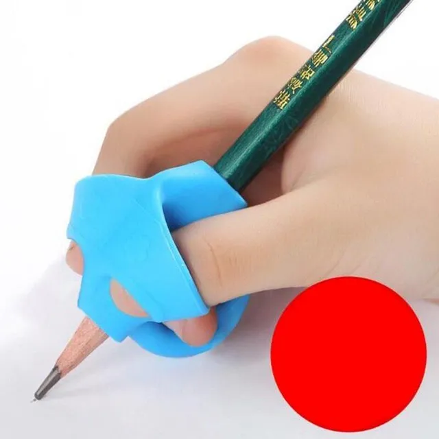 Egonomic aid for correct holding of Finn pencil