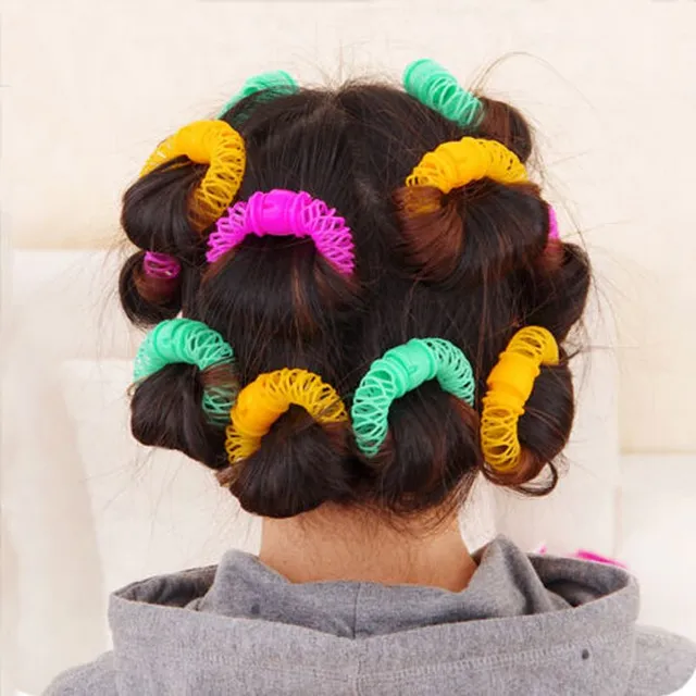 Spiral curlers for hair - 16 pcs