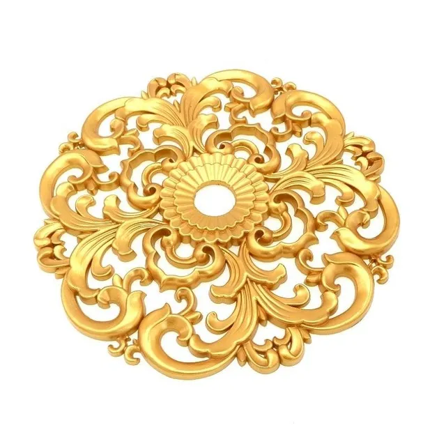 Decorative gold ornament