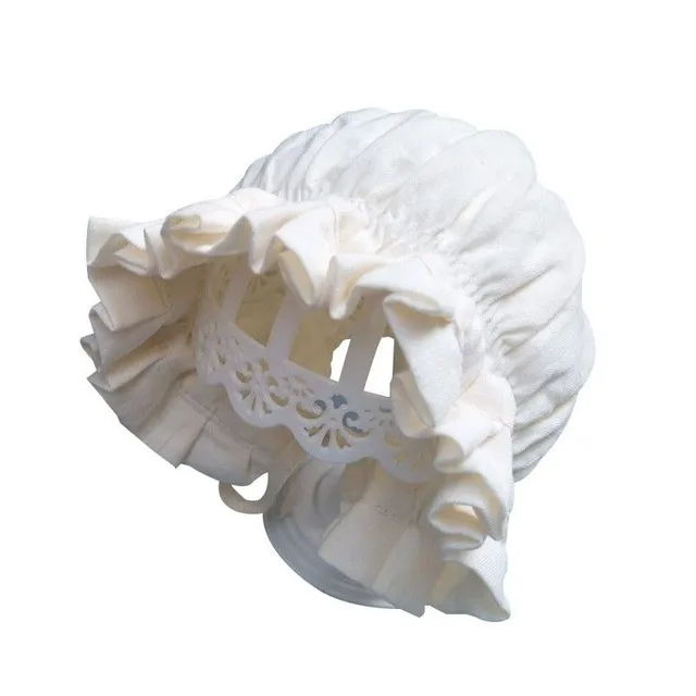 Baby retro cap with ruffle