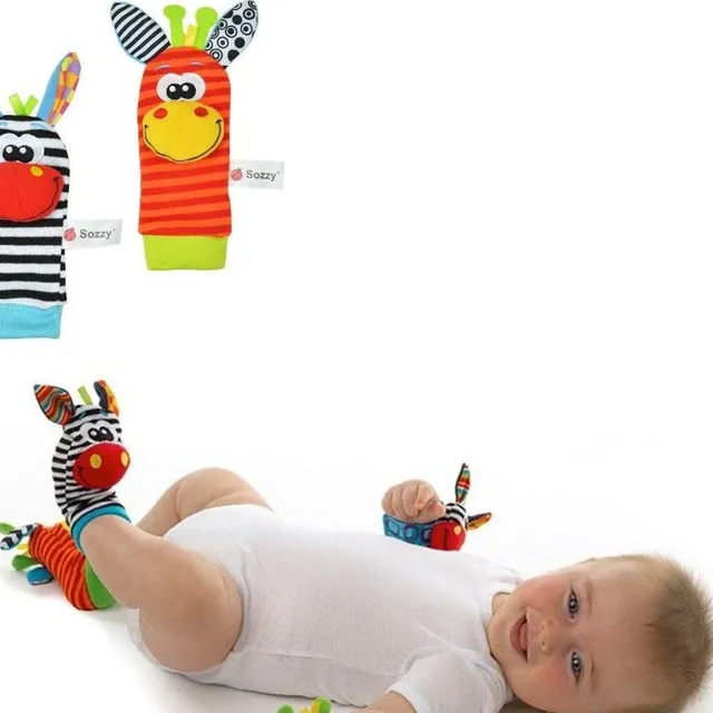 Children's gloves with puppet