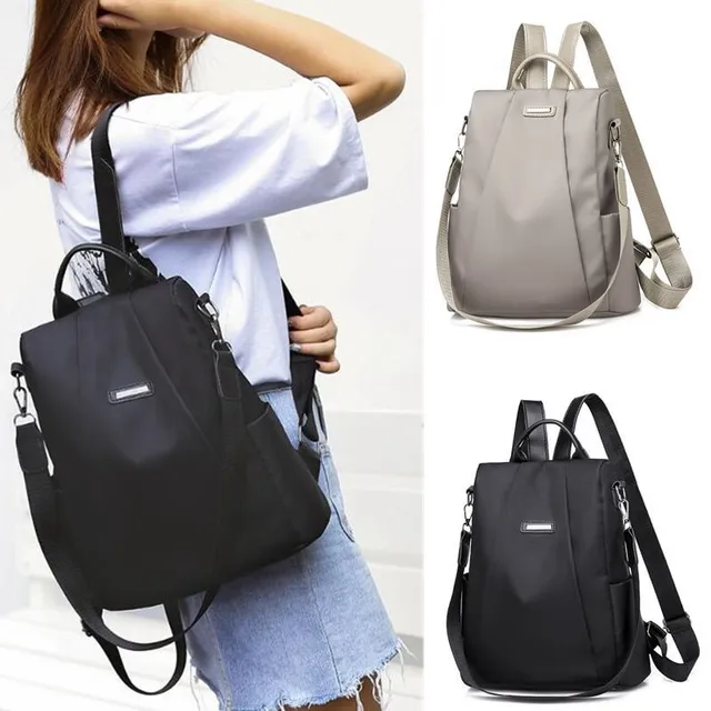 Luxury simple women's backpack - two variants