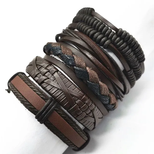 Leather bracelets JING JANG