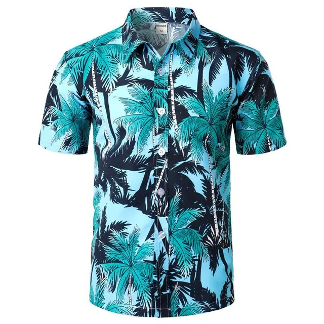 Camisa de verano para hombre Hawaiian