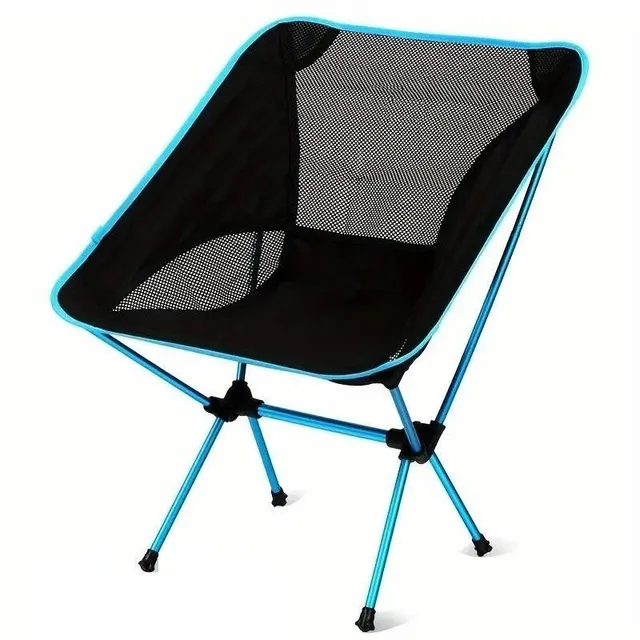 Ultralehká Skládací Židle pro Všechny Pohody - Kemp, Pláž, Turistika, Piknik, Rybaření